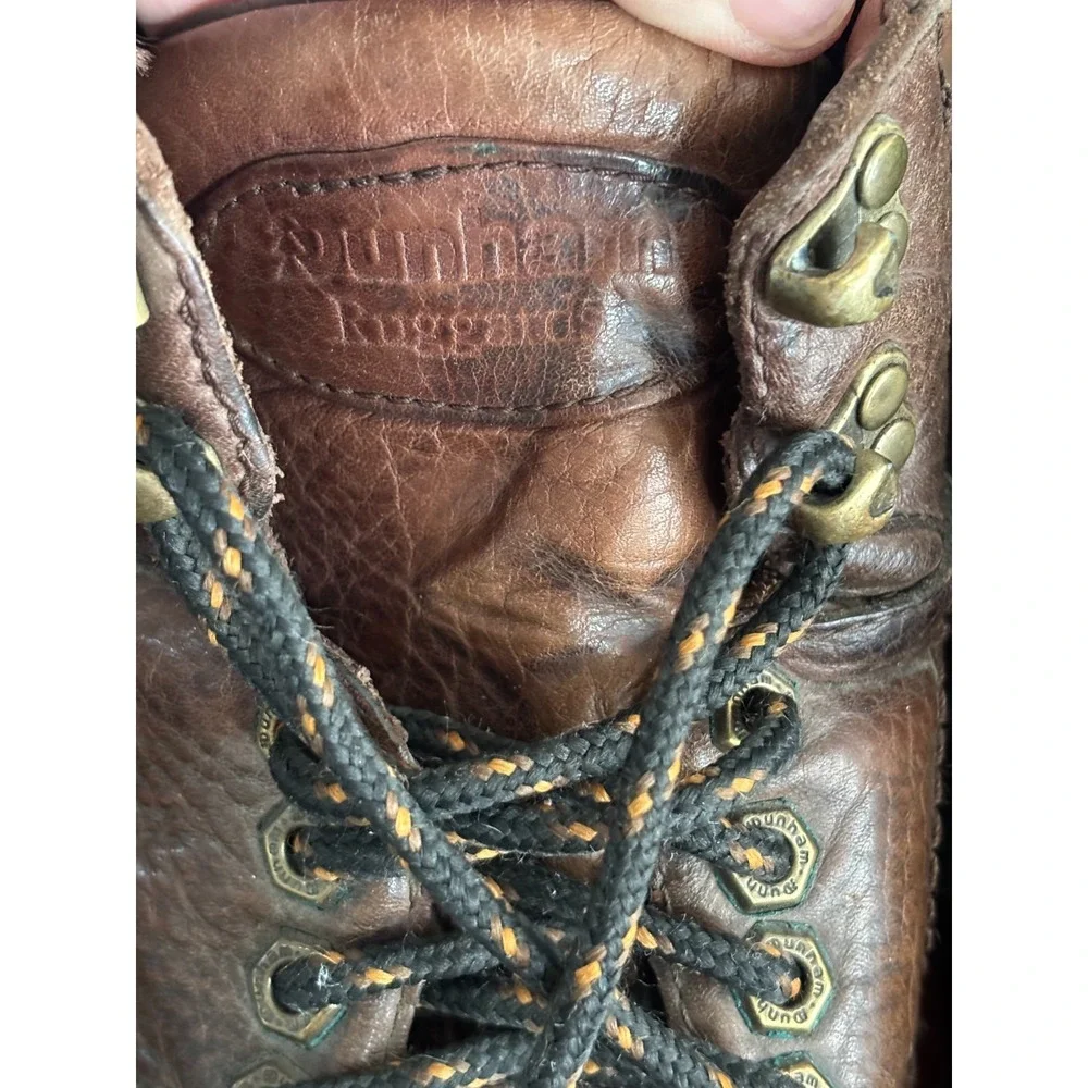 Dunham Ruggards Dryworks Boots 12 D Brown Retro Chukka 90s Y2K Utility Gorpcore